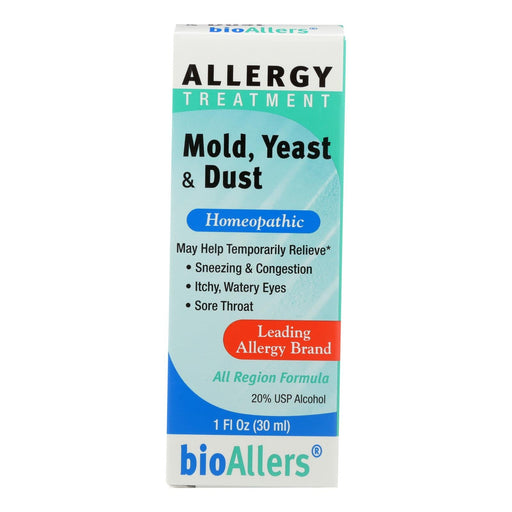 Bio-allers - Allergy Treatment Mold Yeast And Dust - 1 Fl Oz Biskets Pantry 