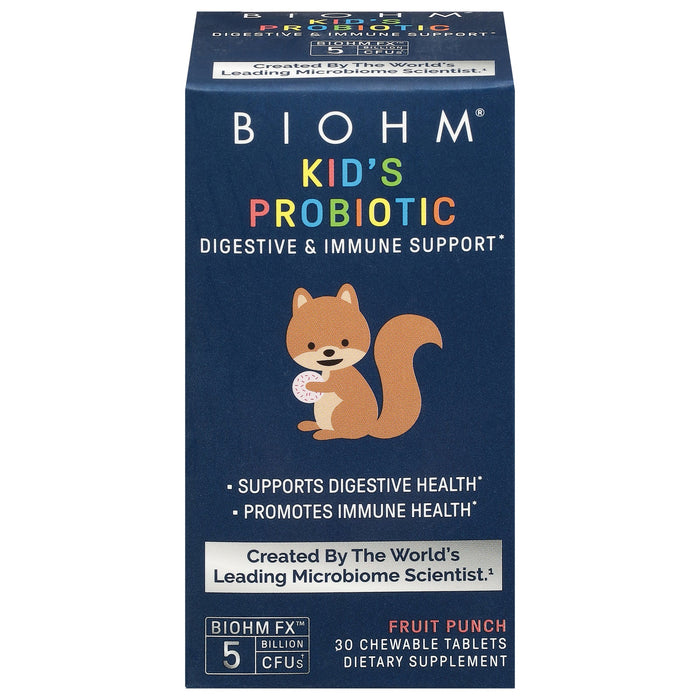 Biohm - Probiotic Kids - 1 Each 60 - Count Biskets Pantry 