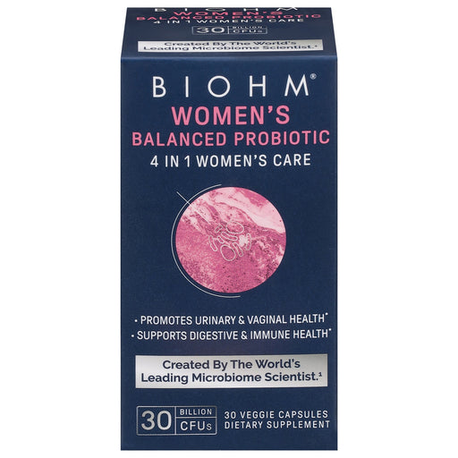 Biohm - Probiotic Womens Balanced - 1 Each 30 - Count Biskets Pantry 
