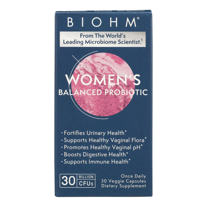 Biohm - Probiotic Womens Balanced - 1 Each 30 - Count Biskets Pantry 