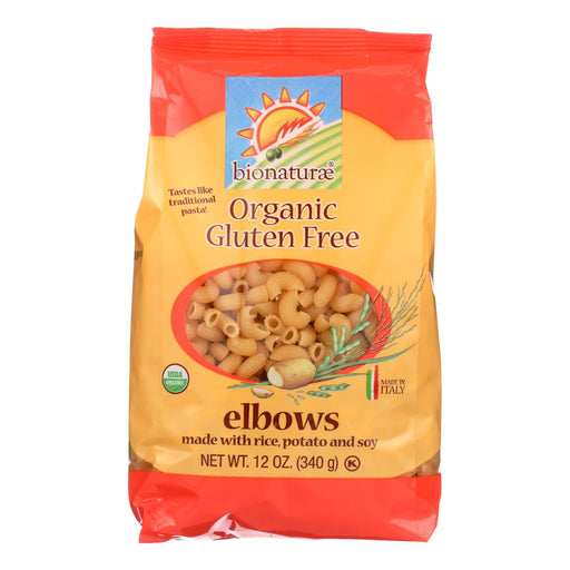 Bionaturae - Pasta Og1 Elbows G/f - Cs Of 12-12 Oz Biskets Pantry 