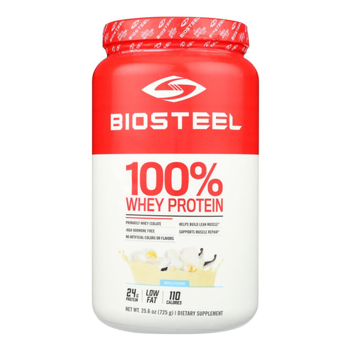 Biosteel - Whey Protein Iso Vanilla - 1 Each 1-25.6 Oz Biskets Pantry 