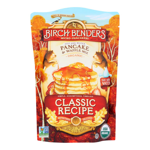 Birch Benders Pancake And Waffle Mix - Classic - Case Of 6 - 16 Oz. Biskets Pantry 
