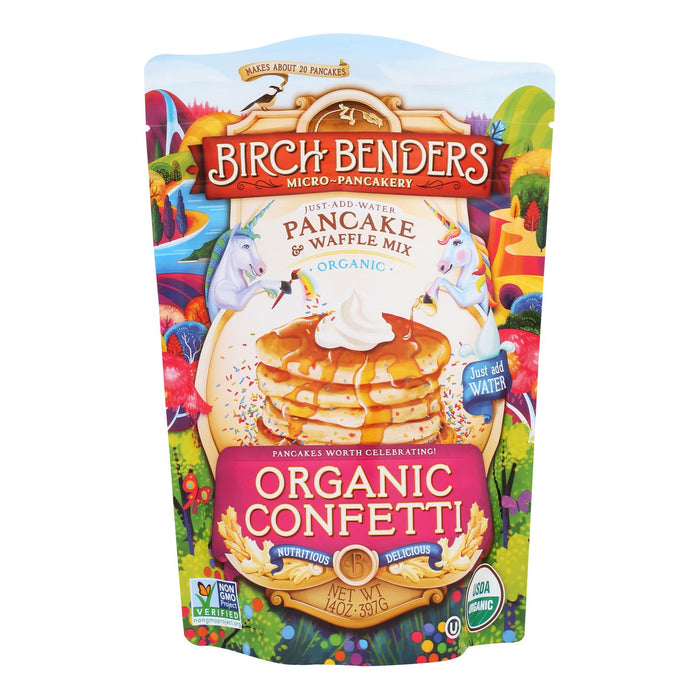 Birch Benders - Pcake Mx Confetti - Case Of 6-14 Oz Biskets Pantry 