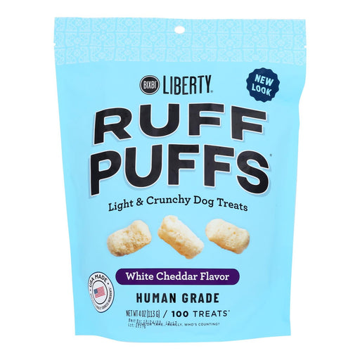 Bixbi - Ruff Puffs White Cheddar - Case Of 8-4 Oz Biskets Pantry 