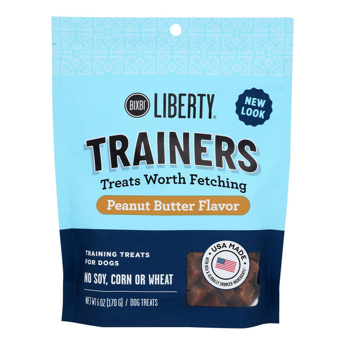 Bixbi - Trainers Treats Peanut Butter - Case Of 8-6 Oz Biskets Pantry 