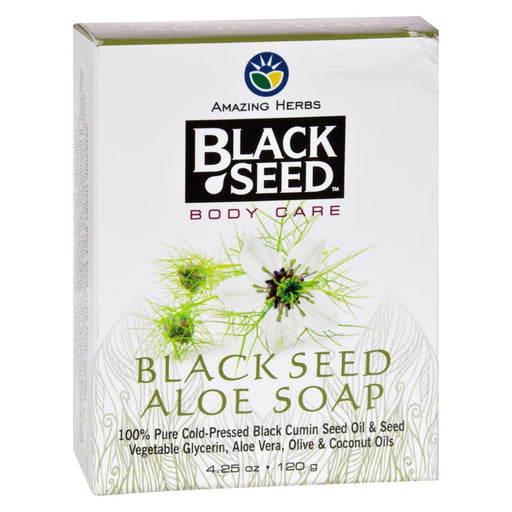 Black Seed Bar Soap - Aloe - 4.25 Oz Biskets Pantry 