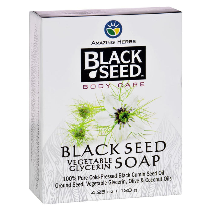 Black Seed Bar Soap - Vegetable Glycerin - 4.25 Oz Biskets Pantry 