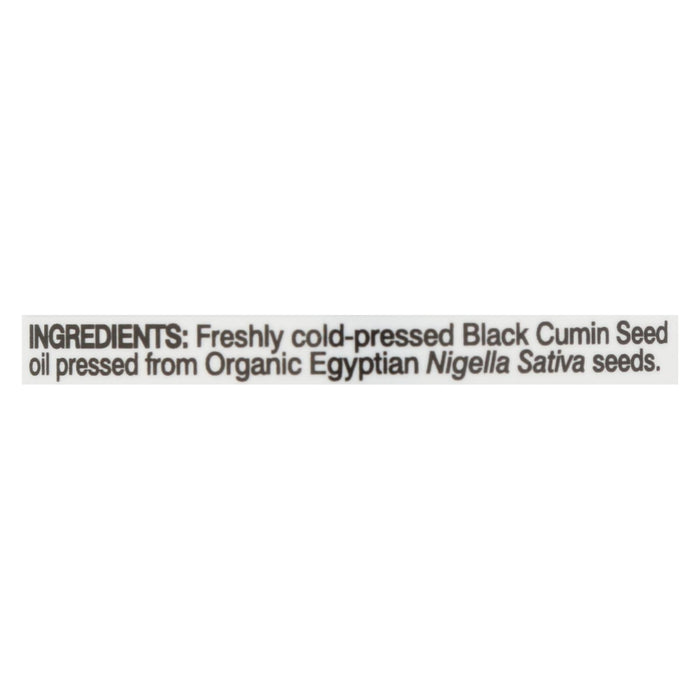 Black Seed - Black Seed Oil Egyptian - 1 Each - 8 Fz Biskets Pantry 