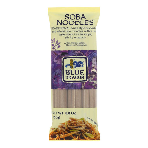 Blue Dragon Curly Noodles - Case Of 10 - 8.8 Oz Biskets Pantry 