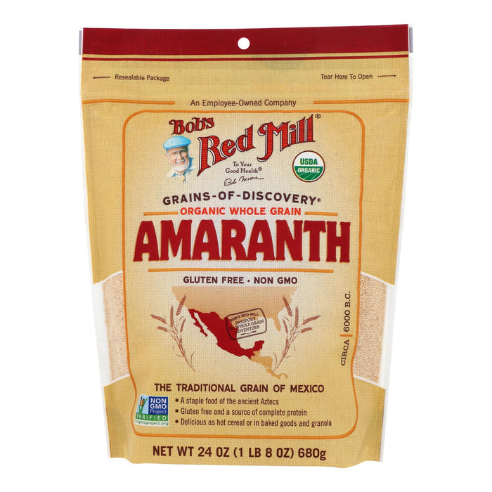 Bob's Red Mill - Amarantha Grain - Case Of 4 - 24 Oz Biskets Pantry 