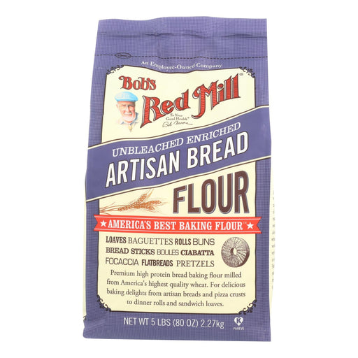 Bob's Red Mill - Artisan Bread Flour - 5 Lb - Case Of 4 Biskets Pantry 