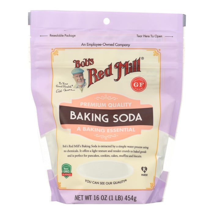 Bob's Red Mill - Baking Soda - Case Of 4-16 Oz Biskets Pantry 