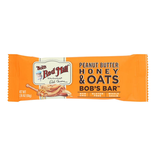 Bob's Red Mill - Bar Pnut/btr Honey Oats - Case Of 12-1.76 Oz Biskets Pantry 