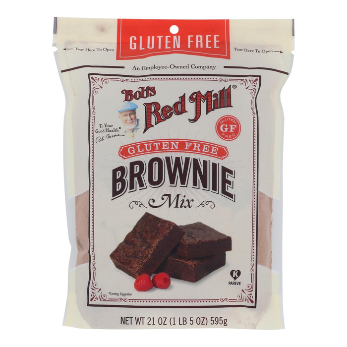 Bob's Red Mill - Brownie Mix Gluten Free - Case Of 4-21 Oz Biskets Pantry 