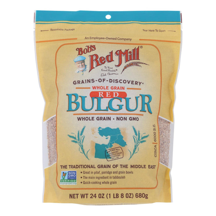 Bob's Red Mill - Bulgur Red Wheat - Case Of 4-24 Oz Biskets Pantry 