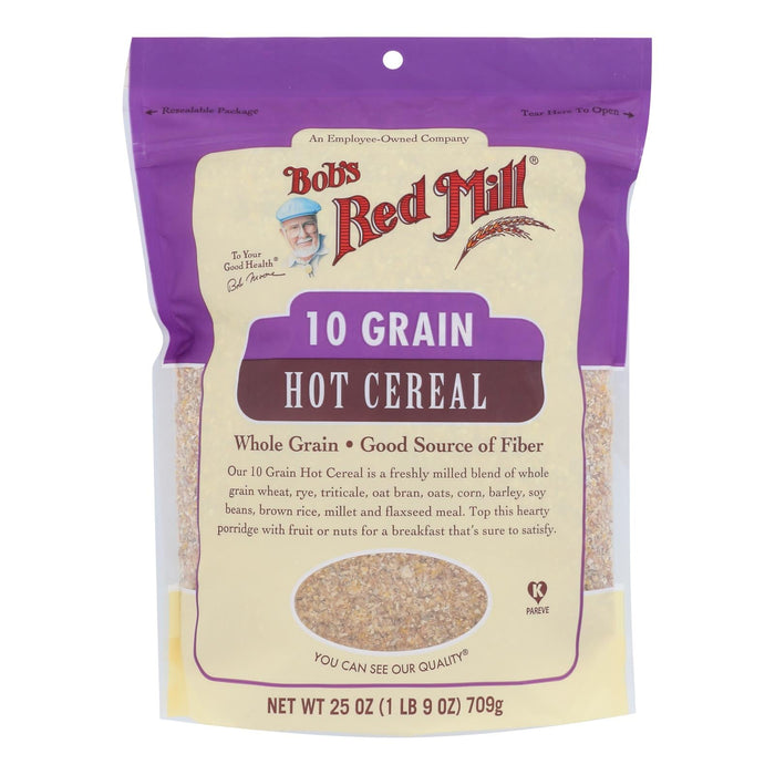 Bob's Red Mill - Cereal 10 Grain - Case Of 4-25 Oz Biskets Pantry 