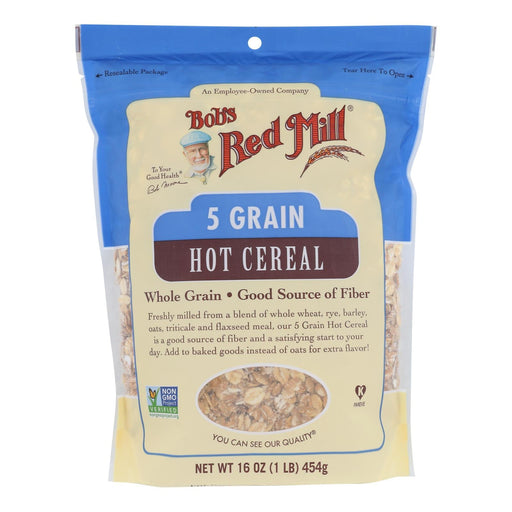 Bob's Red Mill - Cereal 5 Grain Rolled - Case Of 4-16 Oz Biskets Pantry 