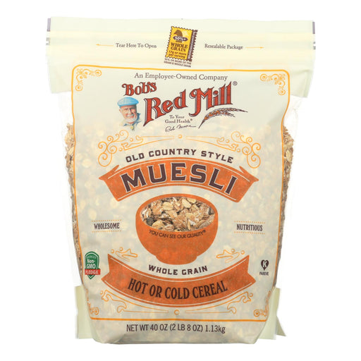 Bob's Red Mill - Cereal - Muesli - Hot Or Cold - Case Of 4 - 40 Oz Biskets Pantry 