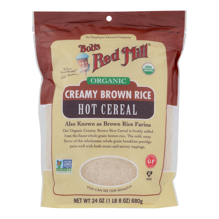 Bob's Red Mill - Cereal Og2 Brown Rice - Cs Of 4-24 Oz Biskets Pantry 