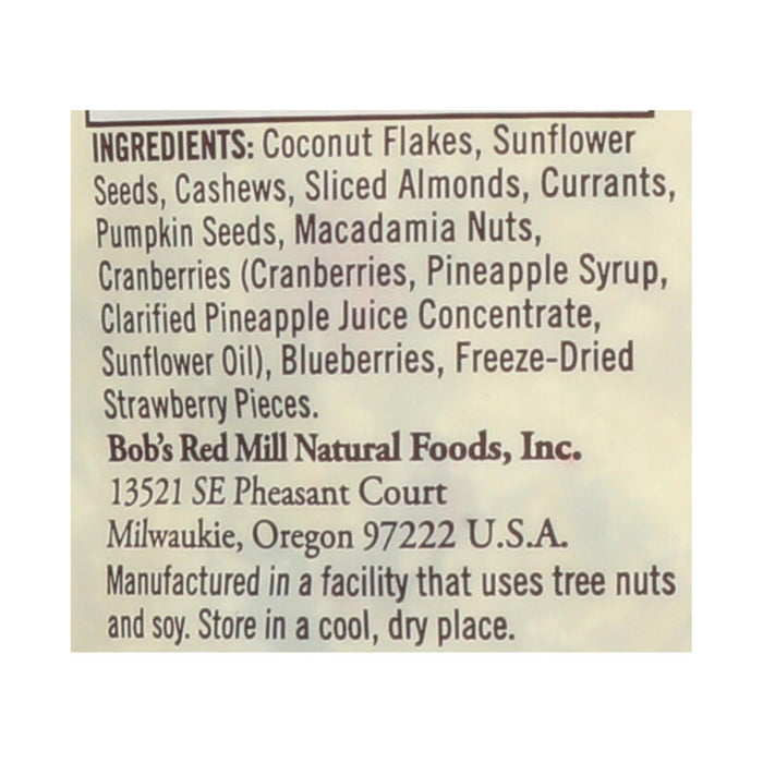 Bob's Red Mill - Cereal - Paleo Style Muesli - Case Of 4 - 14 Oz Biskets Pantry 