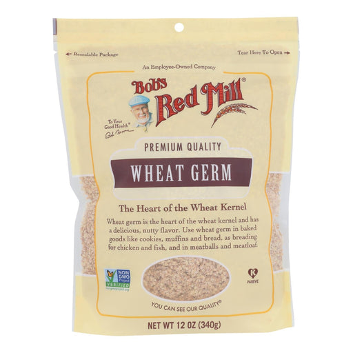 Bob's Red Mill - Cereal Wheat Germ - Case Of 4-12 Oz Biskets Pantry 