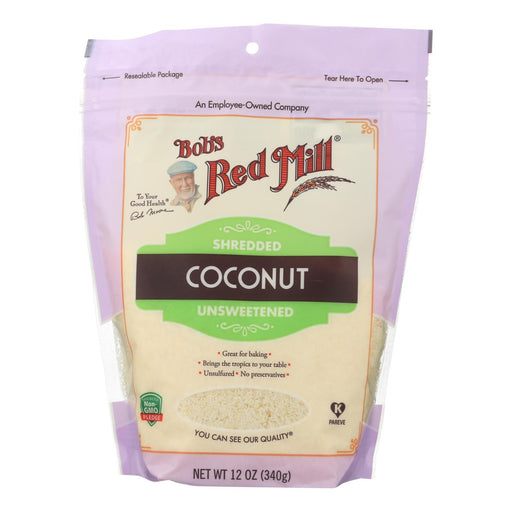 Bob's Red Mill - Coconut Shredded - Case Of 4-12 Oz Biskets Pantry 