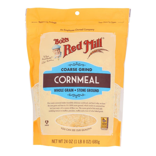 Bob's Red Mill - Cornmeal Course Grind - Case Of 4-24 Oz Biskets Pantry 