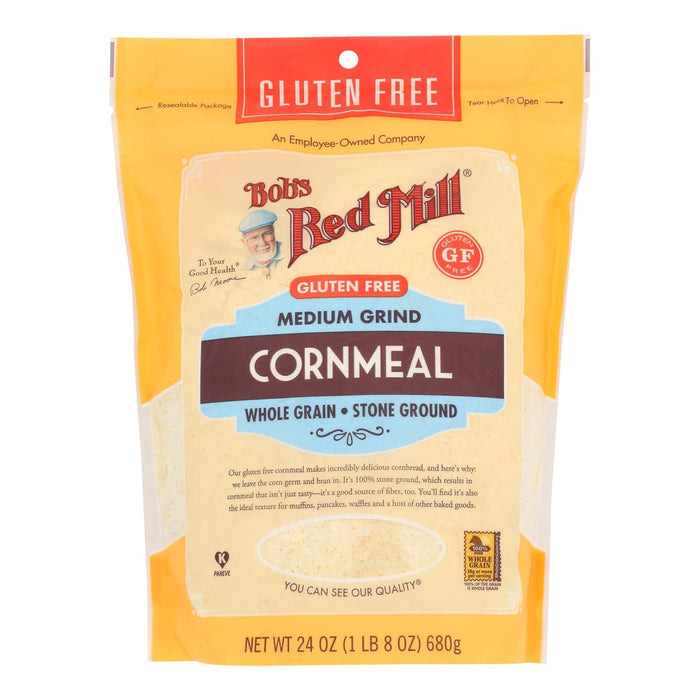 Bob's Red Mill - Cornmeal Gluten Free - Case Of 4 - 24 Oz Biskets Pantry 