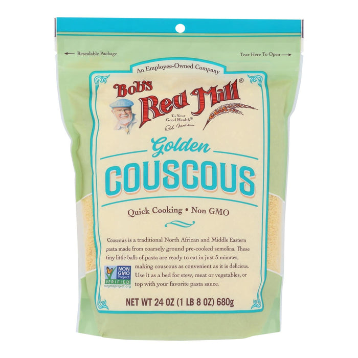 Bob's Red Mill - Couscous Golden - Case Of 4-24 Oz Biskets Pantry 