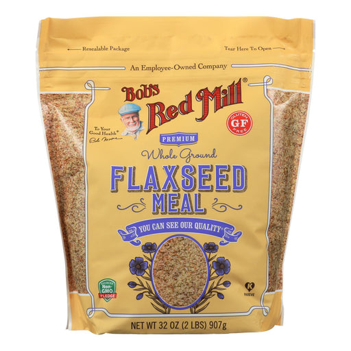 Bob's Red Mill - Flaxseed Meal - Gluten Free - Case Of 4 - 32 Oz Biskets Pantry 
