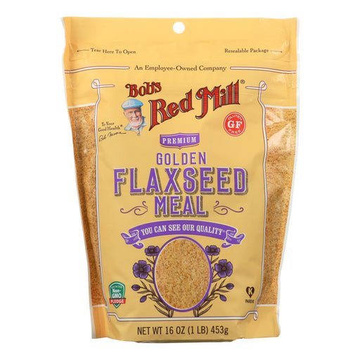 Bob's Red Mill - Flaxseed Meal - Golden - Case Of 4 - 16 Oz Biskets Pantry 