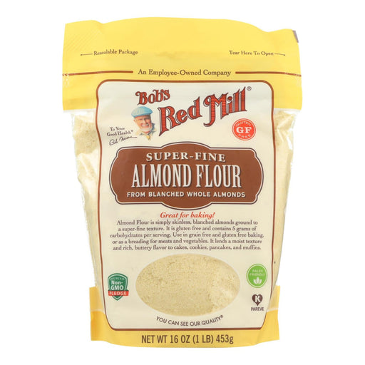 Bob's Red Mill - Flour - Almond - Blanched - Case Of 4 - 16 Oz Biskets Pantry 