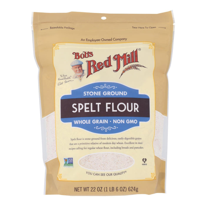Bob's Red Mill - Flour Spelt - Case Of 4 - 22 Oz Biskets Pantry 