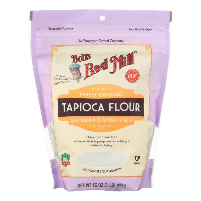 Bob's Red Mill - Flour Tapioca - Case Of 4-16 Oz Biskets Pantry 