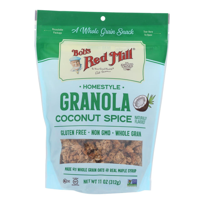 Bob's Red Mill - Granola Coconut Spice - Case Of 6 - 11 Oz Biskets Pantry 