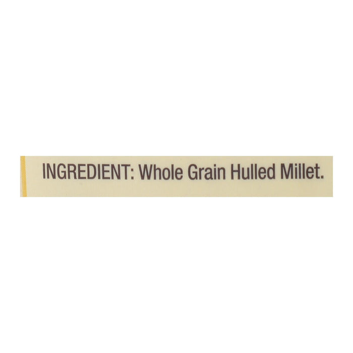 Bob's Red Mill - Millet Flour Gluten Free - Case Of 4 - 20 Oz Biskets Pantry 