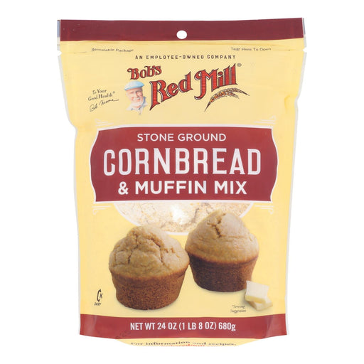 Bob's Red Mill - Mix Cornbread & Muffin - Case Of 4-24 Oz Biskets Pantry 