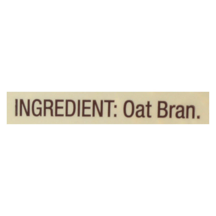 Bob's Red Mill - Oat Bran Hot Cereal - Case Of 4-18 Oz. Biskets Pantry 