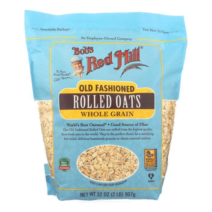 Bob's Red Mill - Old Fashioned Rolled Oats - Case Of 4-32 Oz. Biskets Pantry 