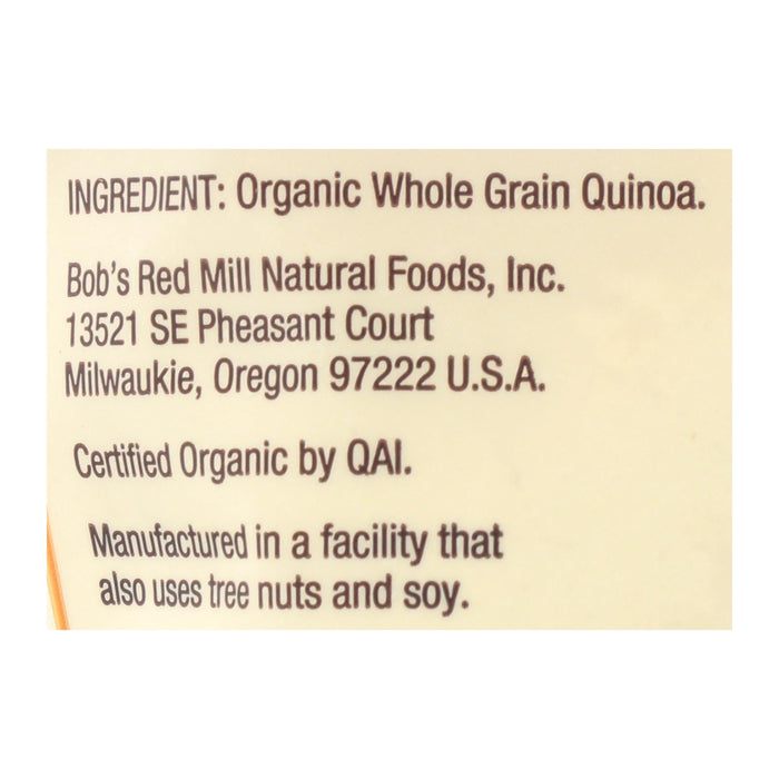 Bob's Red Mill Organic Whole Grain - Case Of 4 - 18 Oz Biskets Pantry 