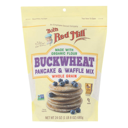 Bob's Red Mill - Pancake/waffle Bckwht - Case Of 4 - 24 Oz Biskets Pantry 