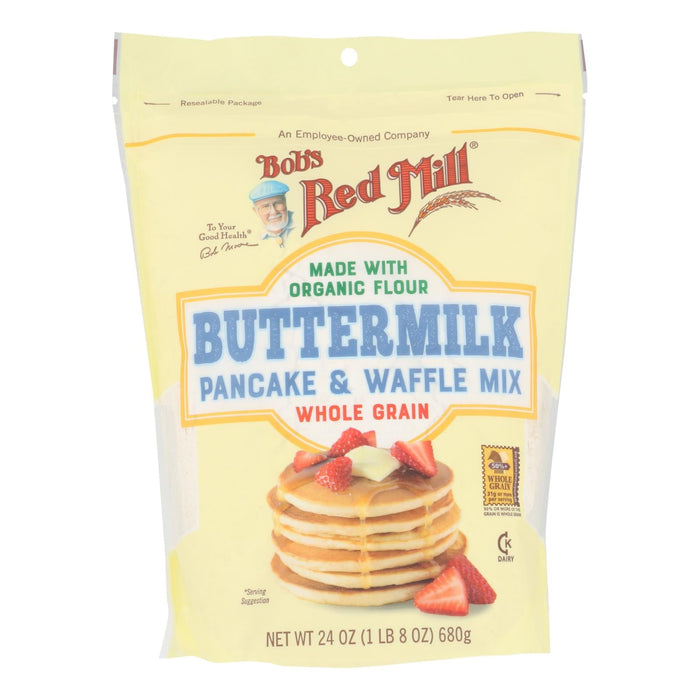 Bob's Red Mill - Pancake/waffle Btrmlk - Case Of 4 - 24 Oz Biskets Pantry 