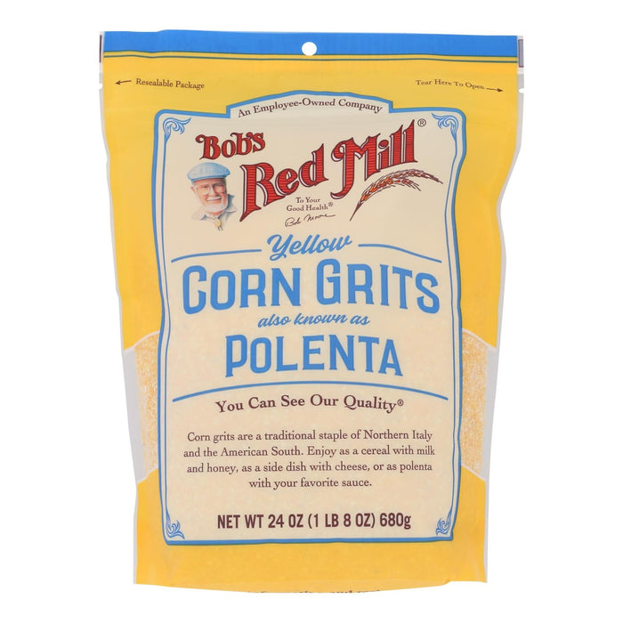 Bob's Red Mill - Polenta Yellow Crn Grits - Case Of 4-24 Oz Biskets Pantry 