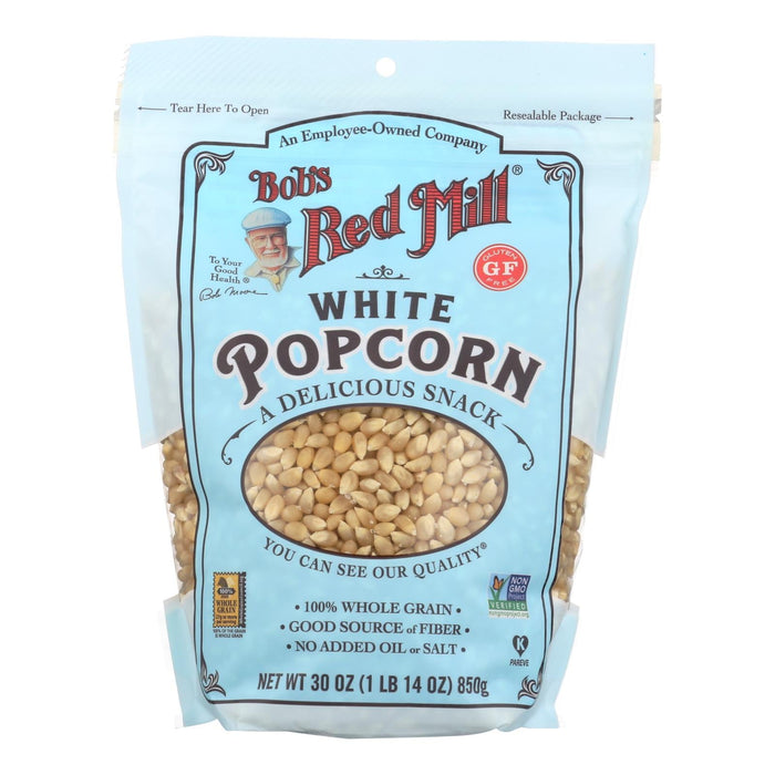 Bob's Red Mill - Popcorn - White - Case Of 4 - 30 Oz. Biskets Pantry 