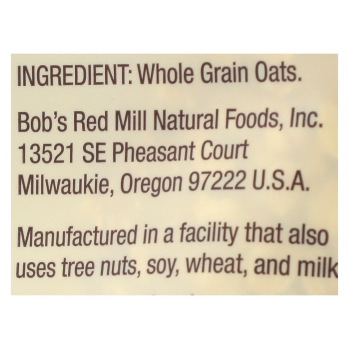 Bob's Red Mill - Rolled Oats - Extra Thick - Case Of 4-32 Oz. Biskets Pantry 