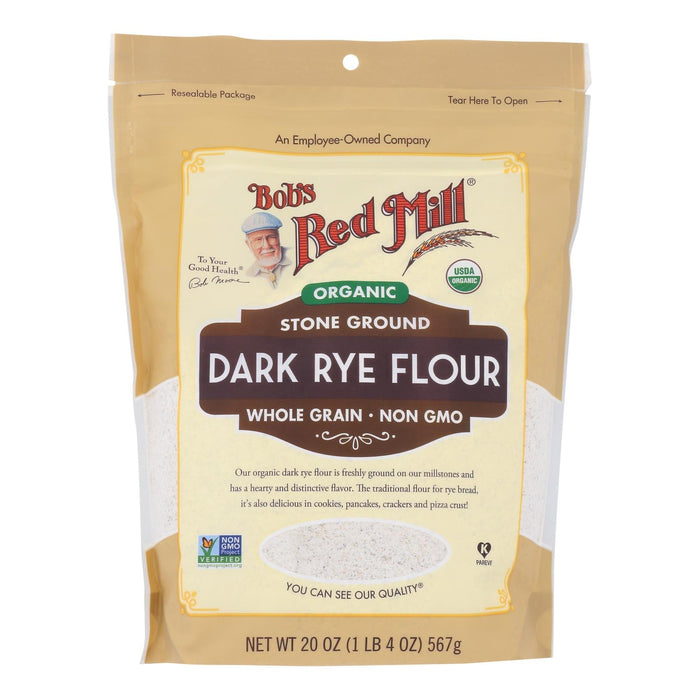 Bob's Red Mill - Rye Dark - Case Of 4 - 20 Oz Biskets Pantry 