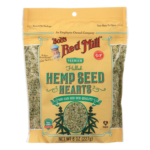 Bob's Red Mill - Seeds Hemp Hulled - Case Of 5-8 Oz Biskets Pantry 