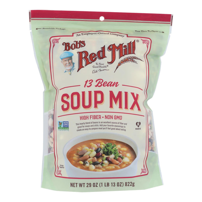 Bob's Red Mill - Soup Mix 13 Bean - Case Of 4-29 Oz Biskets Pantry 