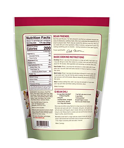 Bob's Red Mill - Soup Mix 13 Bean - Case Of 4-29 Oz Biskets Pantry 